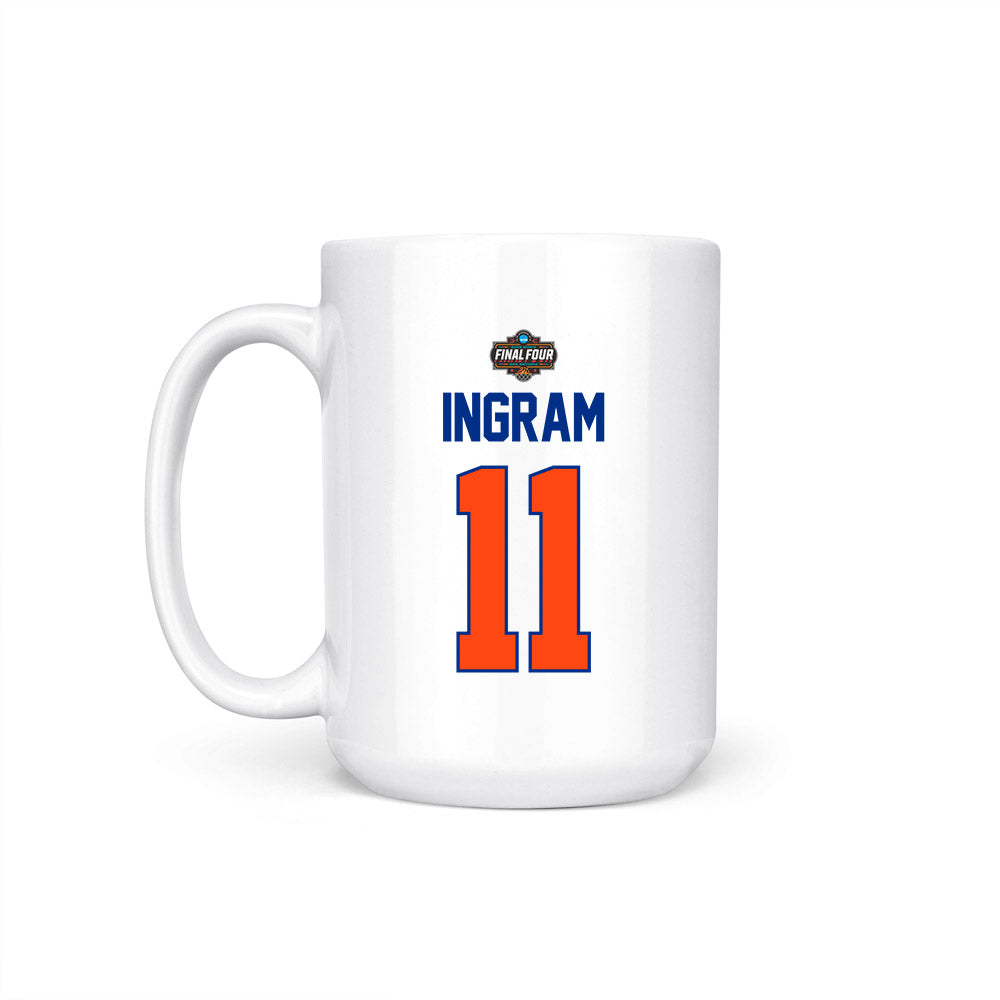 Florida - NCAA Men's Basketball : CJ Ingram - NCAA® March Madness® Final 4 Coffee Mug-1