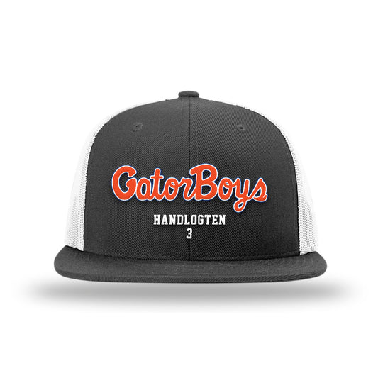 Florida - NCAA Men's Basketball : Micah Handlogten - Gatorboys Flatbill Trucker Hat-0