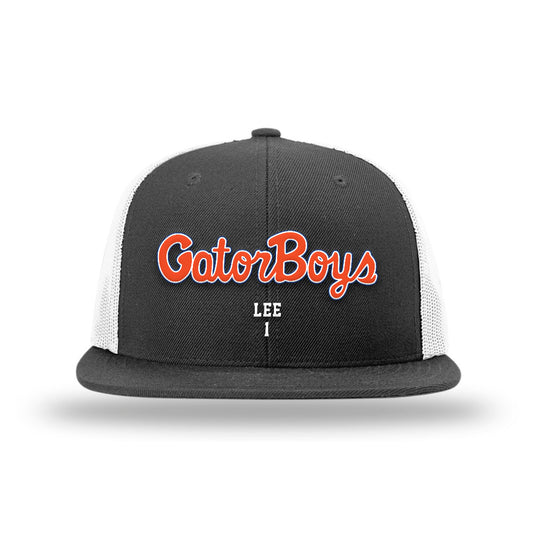 Florida - NCAA Men's Basketball : Xaivian Lee - Gatorboys Flatbill Trucker Hat-0