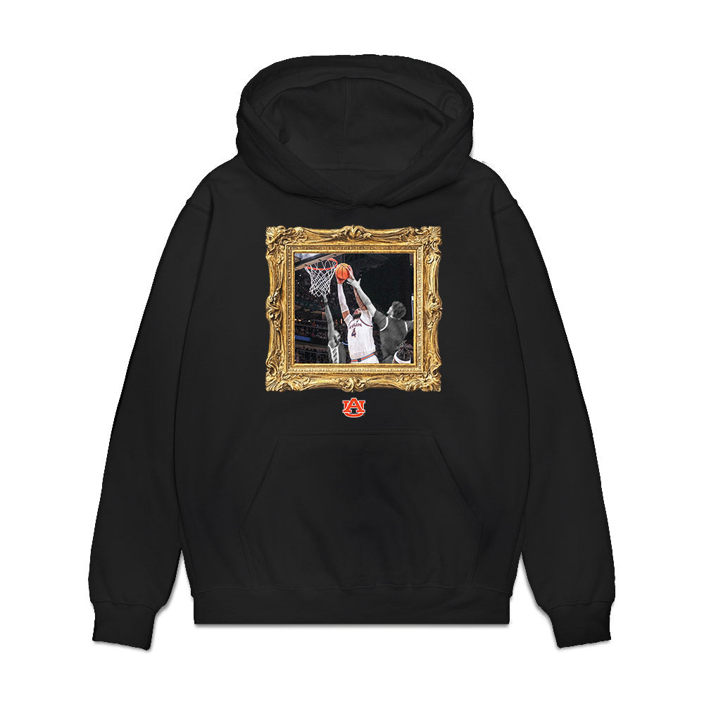 Auburn - NCAA Men's Basketball : - Team Collage Premium Hooded Sweatshirt-0