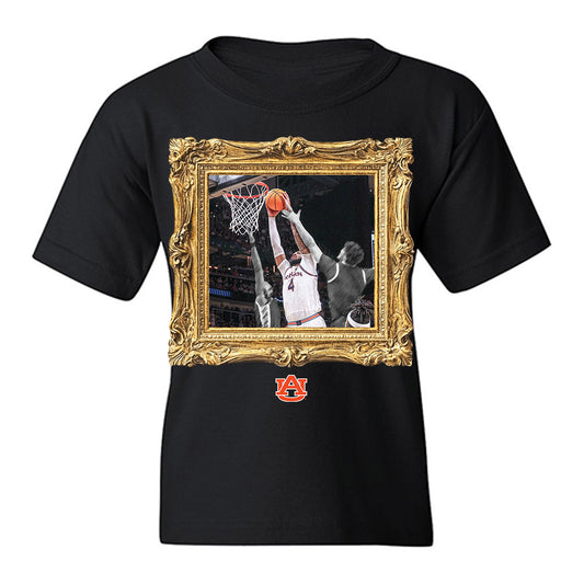 Auburn - NCAA Men's Basketball : - Team Collage Youth T-Shirt-0