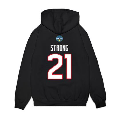 UConn - NCAA Women's Basketball : Sarah Strong - NCAA® March Madness® Final 4 Premium Hooded Sweatshirt-1