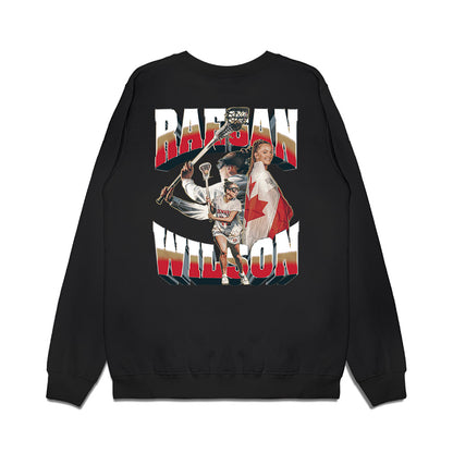 DU - NCAA Women's Lacrosse : Raegan Wilson - Premium Crewneck Sweatshirt-1