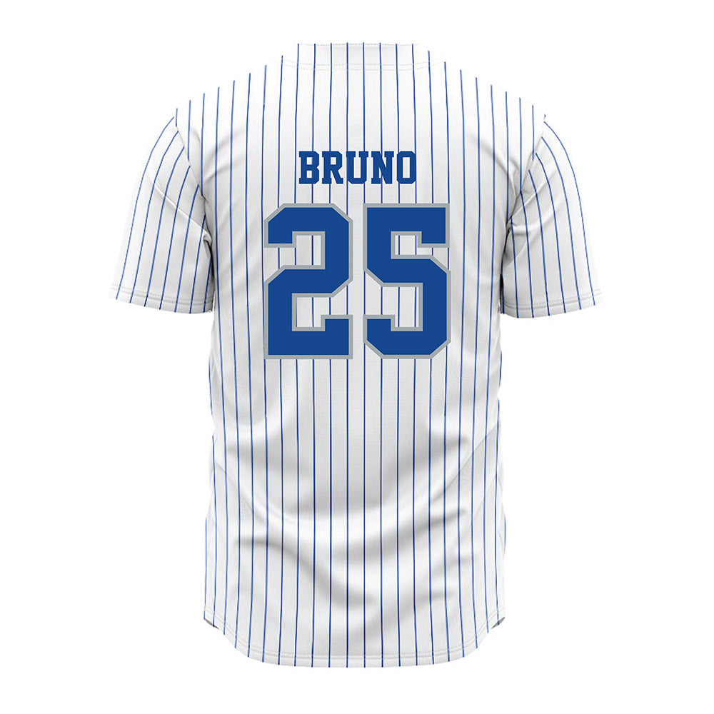 Seton Hall - NCAA Baseball : Gregory Bruno - White Jersey-1