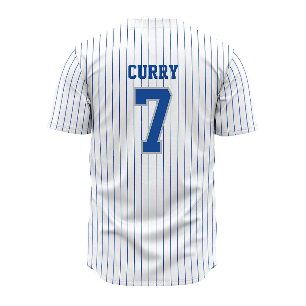 Seton Hall - NCAA Baseball : Stephen Curry - White Jersey-1