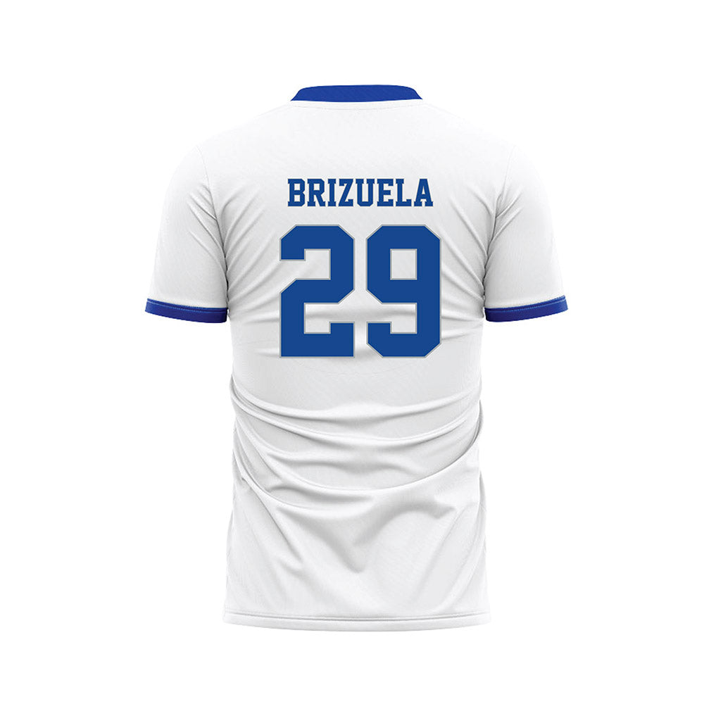 Seton Hall - NCAA Men's Soccer : Joaquin Brizuela - White Soccer Jersey-1