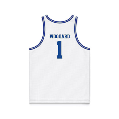 Seton Hall - NCAA Women's Basketball : Arianna Woodard - White Basketball Jersey-1