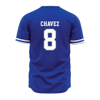 Seton Hall - NCAA Softball : Olivia Chavez - Blue Jersey-1