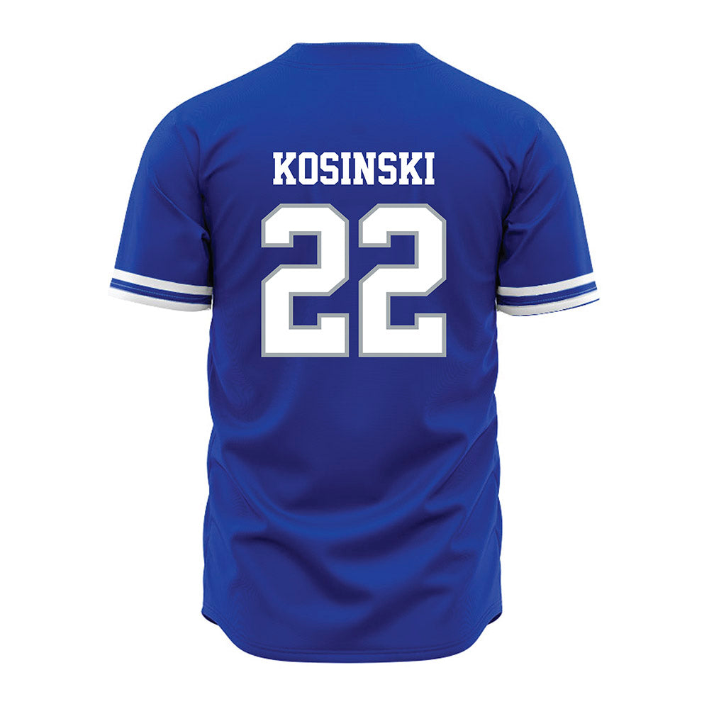 Seton Hall - NCAA Softball : Lea Kosinski - Blue Jersey-1