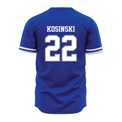 Seton Hall - NCAA Softball : Lea Kosinski - Blue Jersey-1