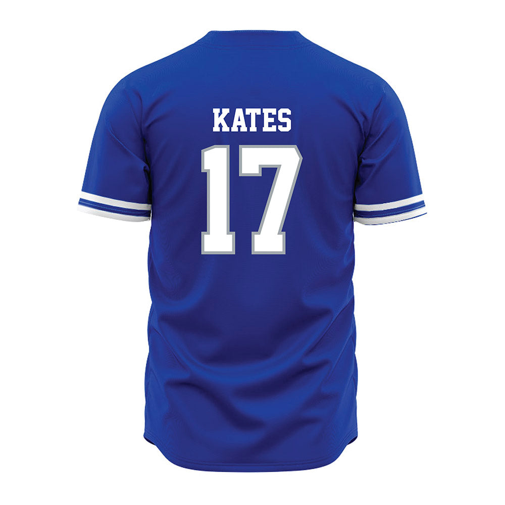 Seton Hall - NCAA Softball : Vanessa Kates - Blue Jersey-1