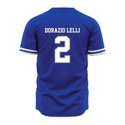 Seton Hall - NCAA Softball : Violet DOrazio Lelli - Blue Jersey-1
