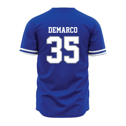 Seton Hall - NCAA Softball : Sophia DeMarco - Blue Jersey-1