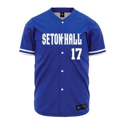 Seton Hall - NCAA Softball : Vanessa Kates - Blue Jersey-0