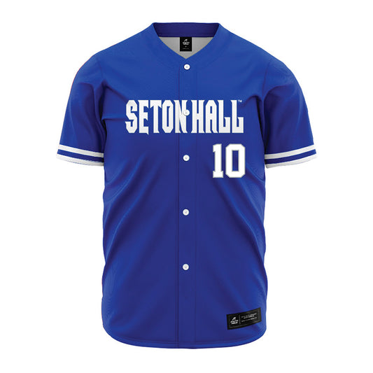 Seton Hall - NCAA Softball : Tiffany Melendez - Blue Jersey-0