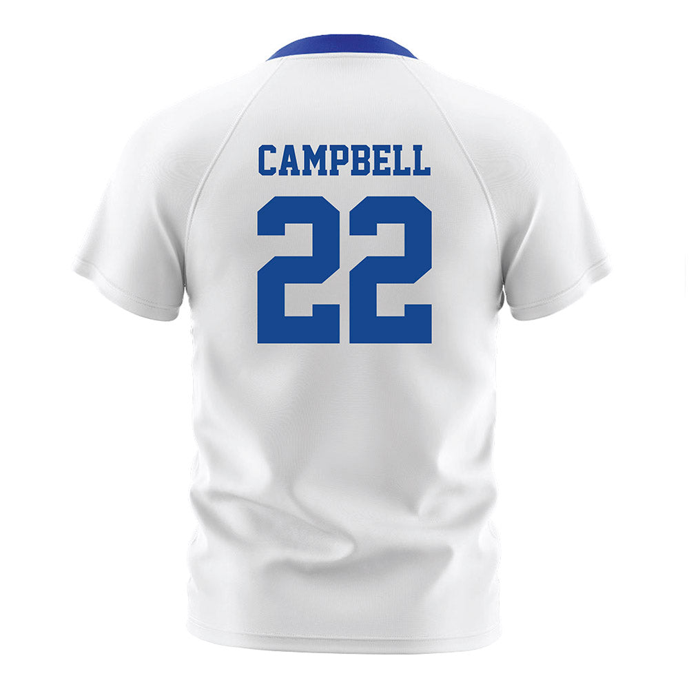 Seton Hall - NCAA Women's Soccer : Sabrina Campbell - White Soccer Jersey-1