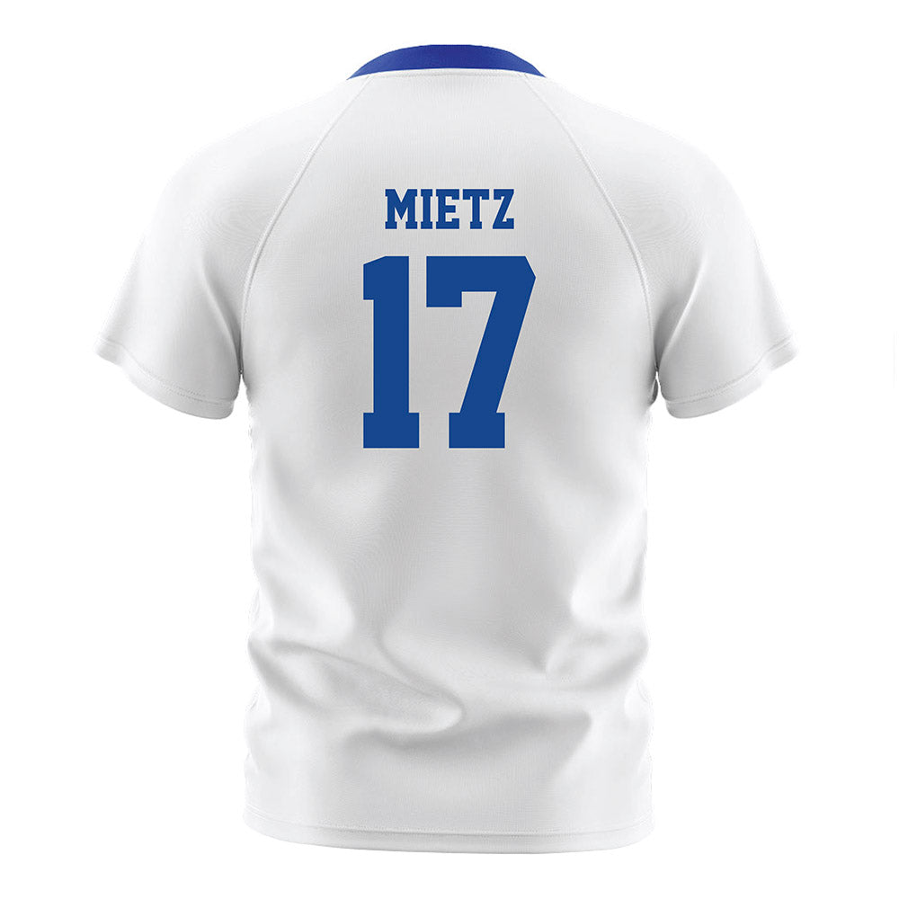 Seton Hall - NCAA Women's Soccer : Macie Mietz - White Soccer Jersey-1
