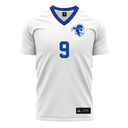 Seton Hall - NCAA Women's Soccer : Kaylin Mallon - White Soccer Jersey-0