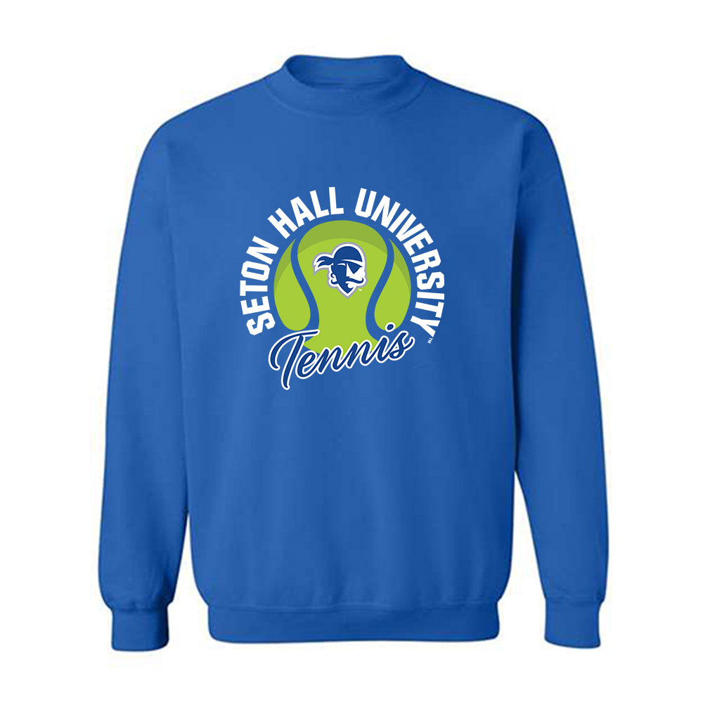 Seton Hall - NCAA Women's Tennis : Isabelle May - Sports Shersey Crewneck Sweatshirt-0