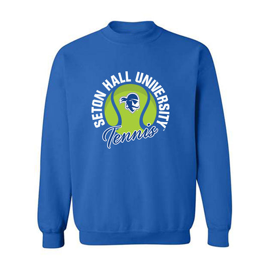 Seton Hall - NCAA Women's Tennis : Isabelle May - Sports Shersey Crewneck Sweatshirt-0