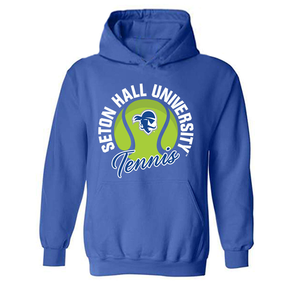 Seton Hall - NCAA Women's Tennis : Rachel Benoualid - Sports Shersey Hooded Sweatshirt-0