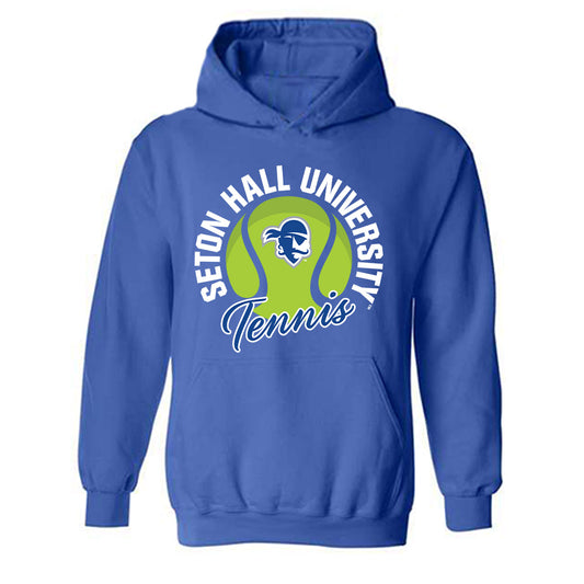 Seton Hall - NCAA Women's Tennis : Rachel Benoualid - Sports Shersey Hooded Sweatshirt-0
