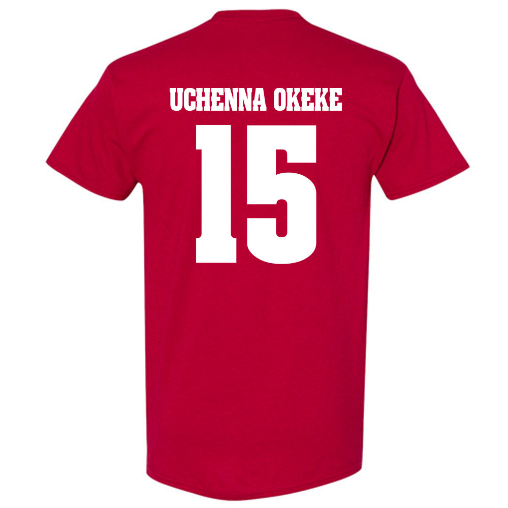Wisconsin - NCAA Women's Basketball : Gift Uchenna Okeke - Classic Shersey T-Shirt-1