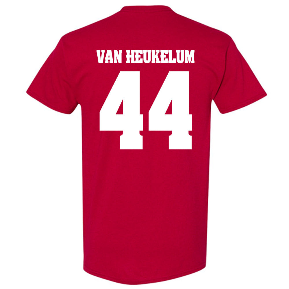 Wisconsin - NCAA Men's Soccer : Luke Van Heukelum - Classic Shersey T-Shirt-1