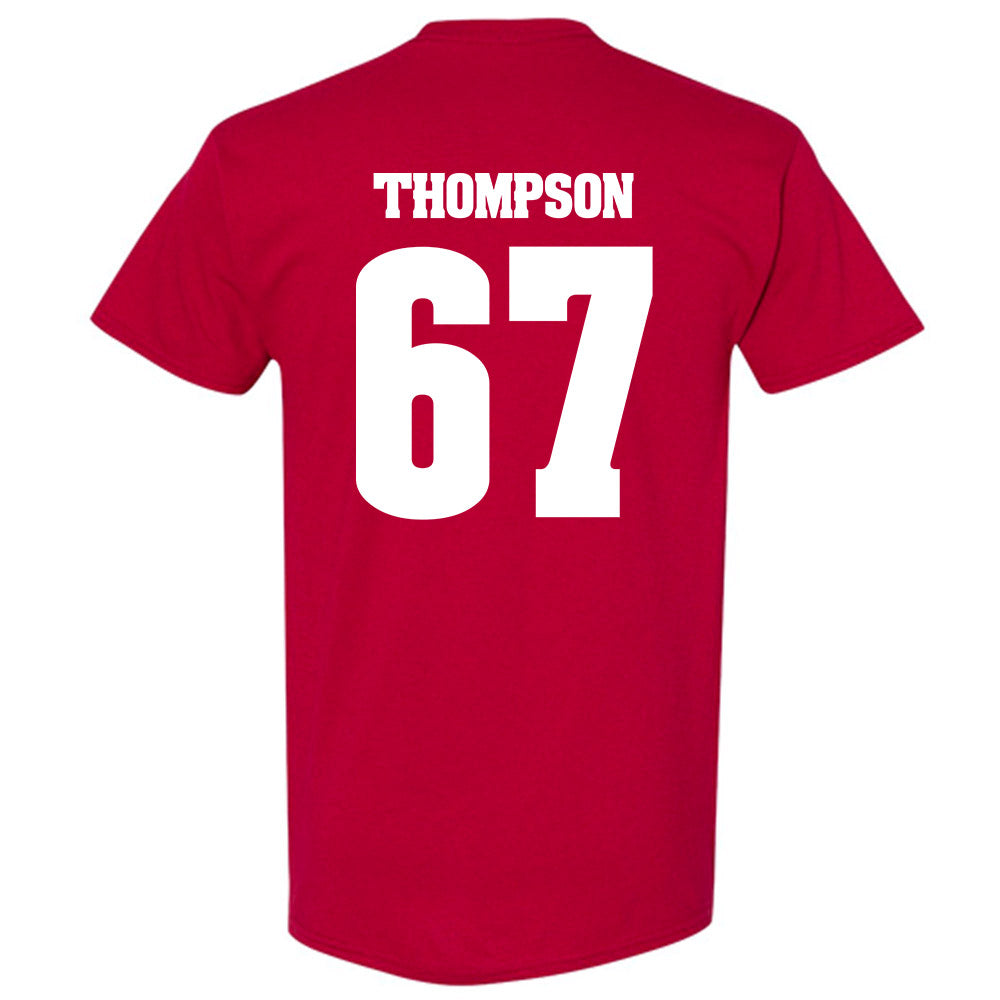 Wisconsin - NCAA Women's Volleyball : Halle Thompson - Classic Shersey T-Shirt-1
