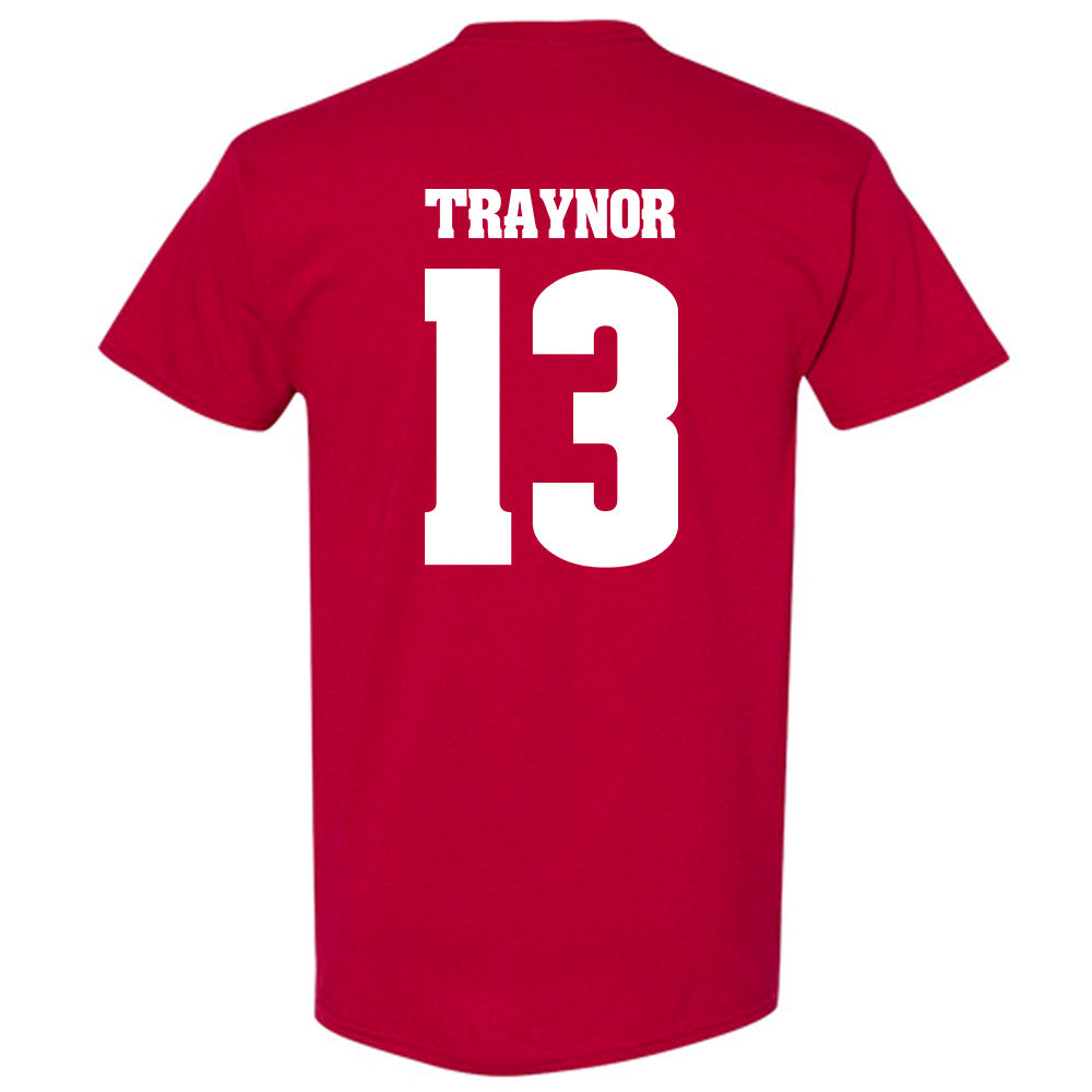 Wisconsin - NCAA Football : Matthew Traynor - Classic Shersey T-Shirt-1