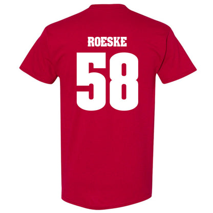 Wisconsin - NCAA Football : Michael Roeske - Classic Shersey T-Shirt-1