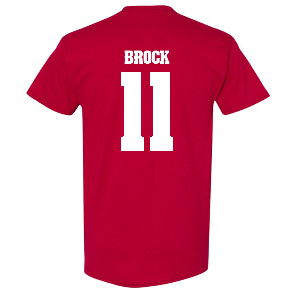 Wisconsin - NCAA Football : Kash Brock - Classic Shersey T-Shirt-1