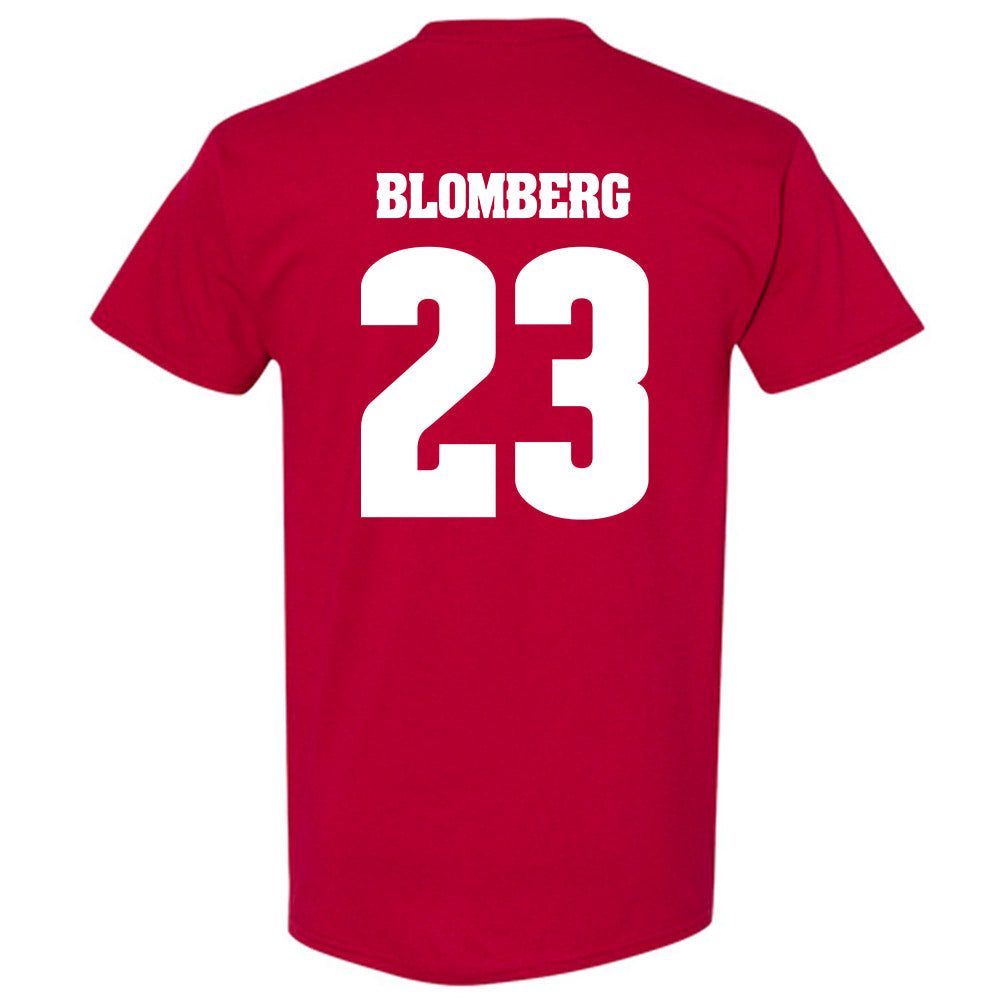 Wisconsin - NCAA Softball : Hilary Blomberg - Classic Shersey T-Shirt-1