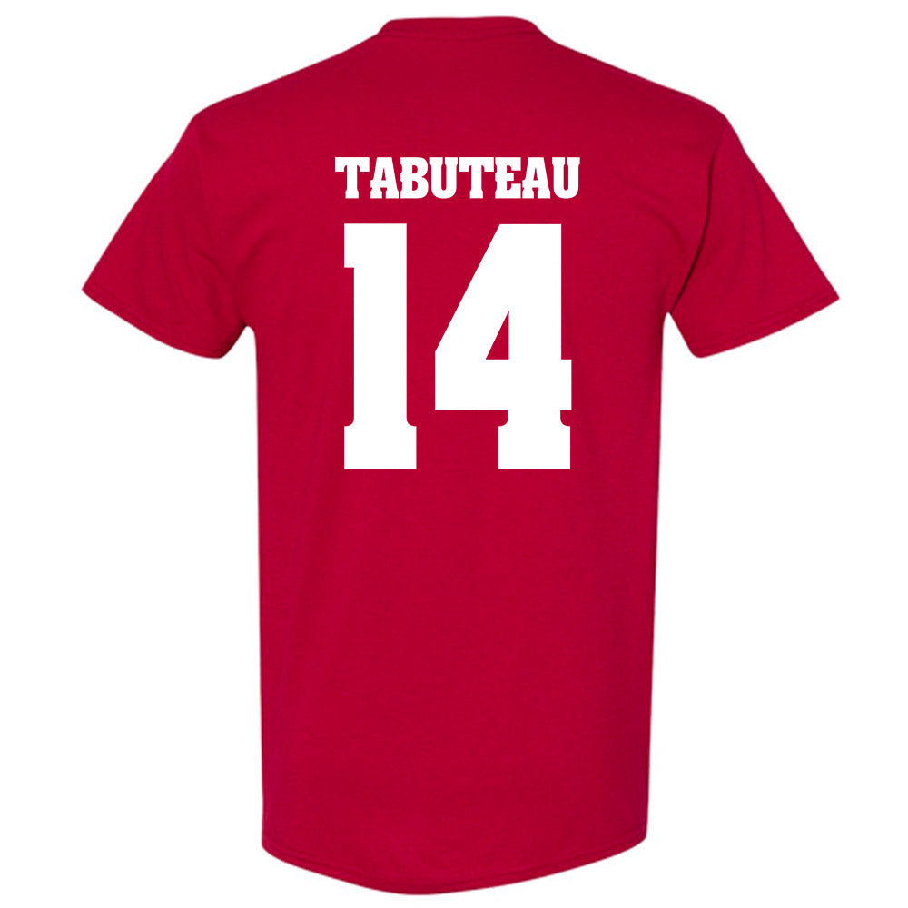 Wisconsin - NCAA Football : Keeyshawn Tabuteau - Classic Shersey T-Shirt-1