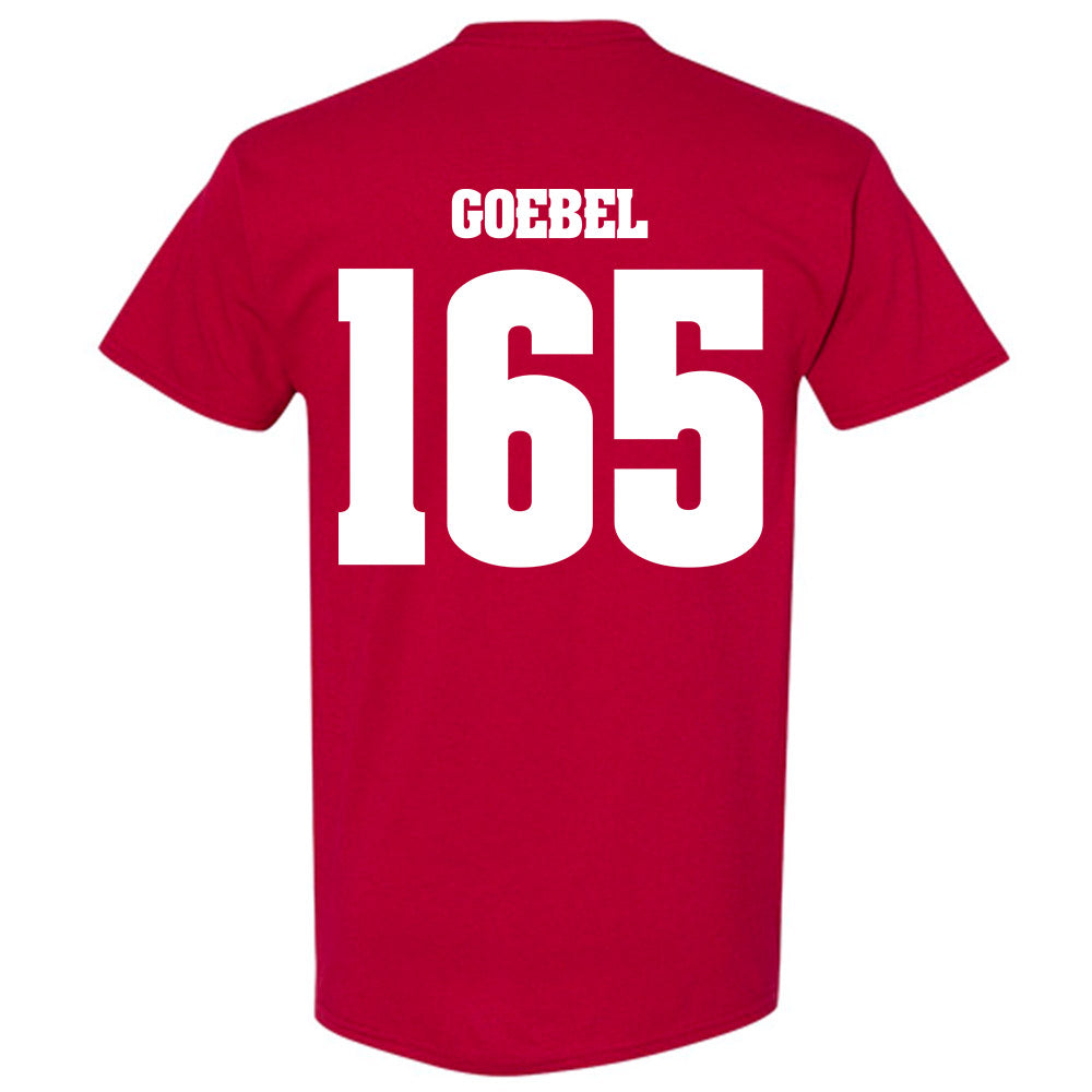 Wisconsin - NCAA Wrestling : Cody Goebel - Classic Shersey T-Shirt-1