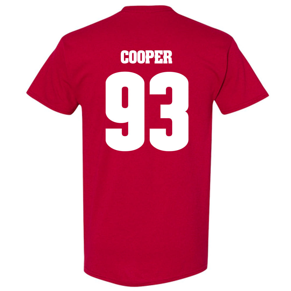 Wisconsin - NCAA Football : DeNigel Cooper - Classic Shersey T-Shirt-1