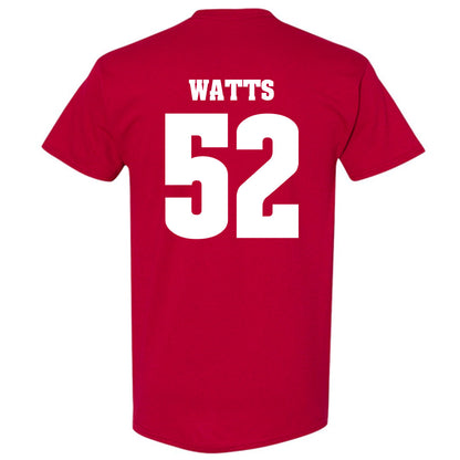 Wisconsin - NCAA Football : Hardy Watts - Classic Shersey T-Shirt-1
