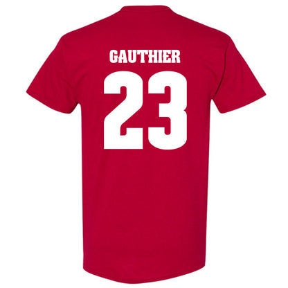 Wisconsin - NCAA Football : Landon Gauthier - Classic Shersey T-Shirt-1