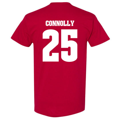 Wisconsin - NCAA Women's Soccer : Erin Connolly - Classic Shersey T-Shirt-1