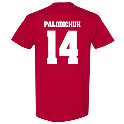 Wisconsin - NCAA Men's Ice Hockey : Joe Palodichuk - Classic Shersey T-Shirt-1