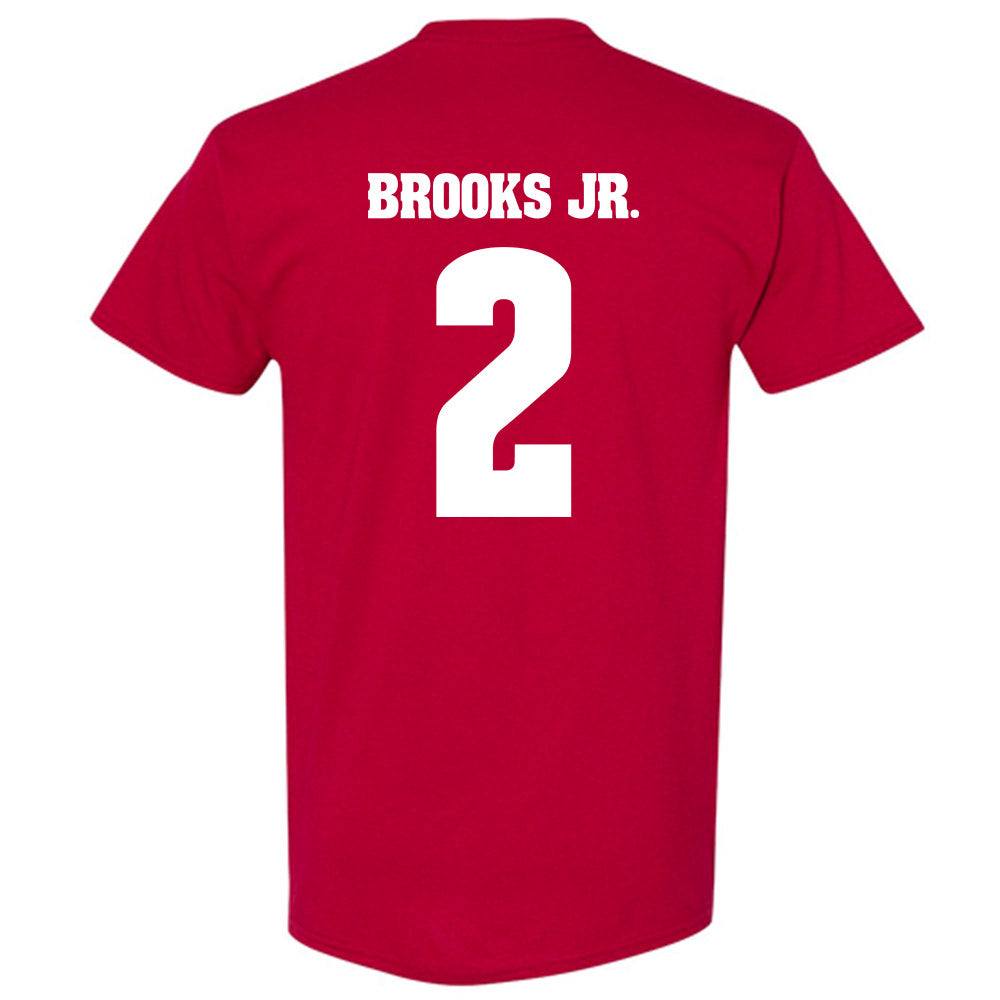 Wisconsin - NCAA Football : Chris Brooks Jr. - Classic Shersey T-Shirt-1