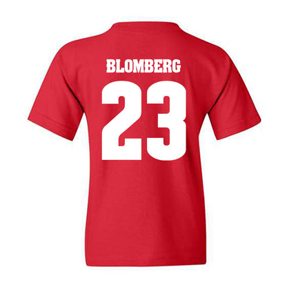 Wisconsin - NCAA Softball : Hilary Blomberg - Classic Shersey Youth T-Shirt-1