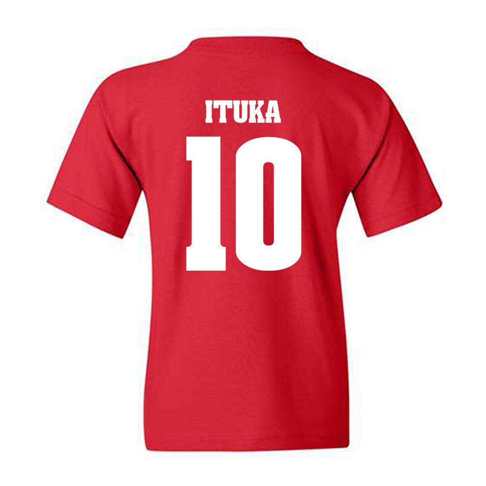Wisconsin - NCAA Football : Gideon Ituka - Classic Shersey Youth T-Shirt-1