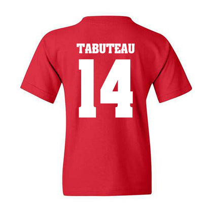 Wisconsin - NCAA Football : Keeyshawn Tabuteau - Classic Shersey Youth T-Shirt-1