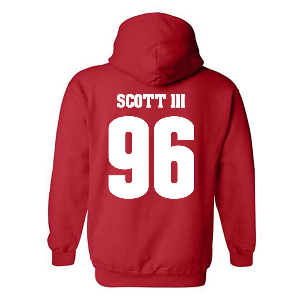Wisconsin - NCAA Football : Arthur Scott III - Classic Shersey Hooded Sweatshirt-1