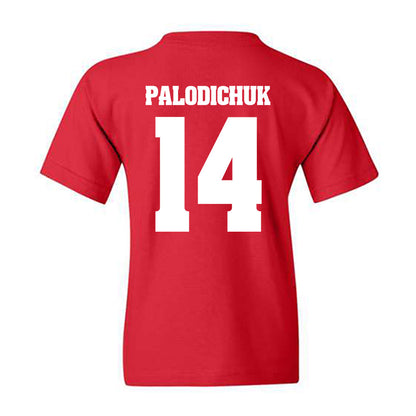 Wisconsin - NCAA Men's Ice Hockey : Joe Palodichuk - Classic Shersey Youth T-Shirt-1