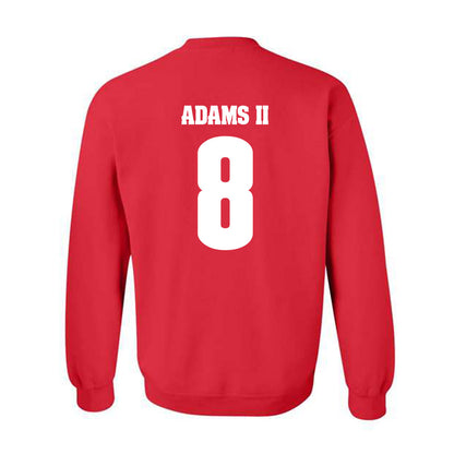 Wisconsin - NCAA Football : Michael Adams II - Classic Shersey Crewneck Sweatshirt-1
