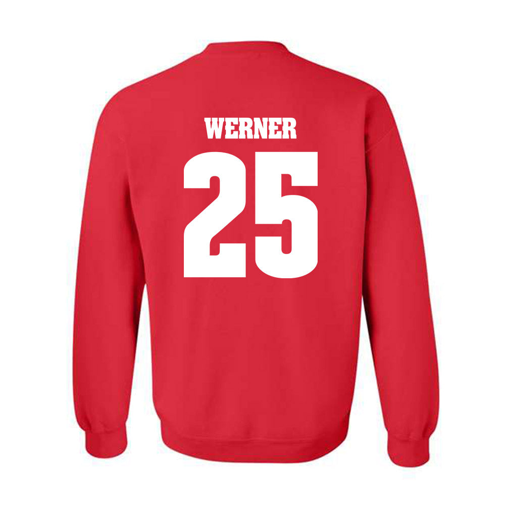 Wisconsin - NCAA Softball : Madison Werner - Classic Shersey Crewneck Sweatshirt-1