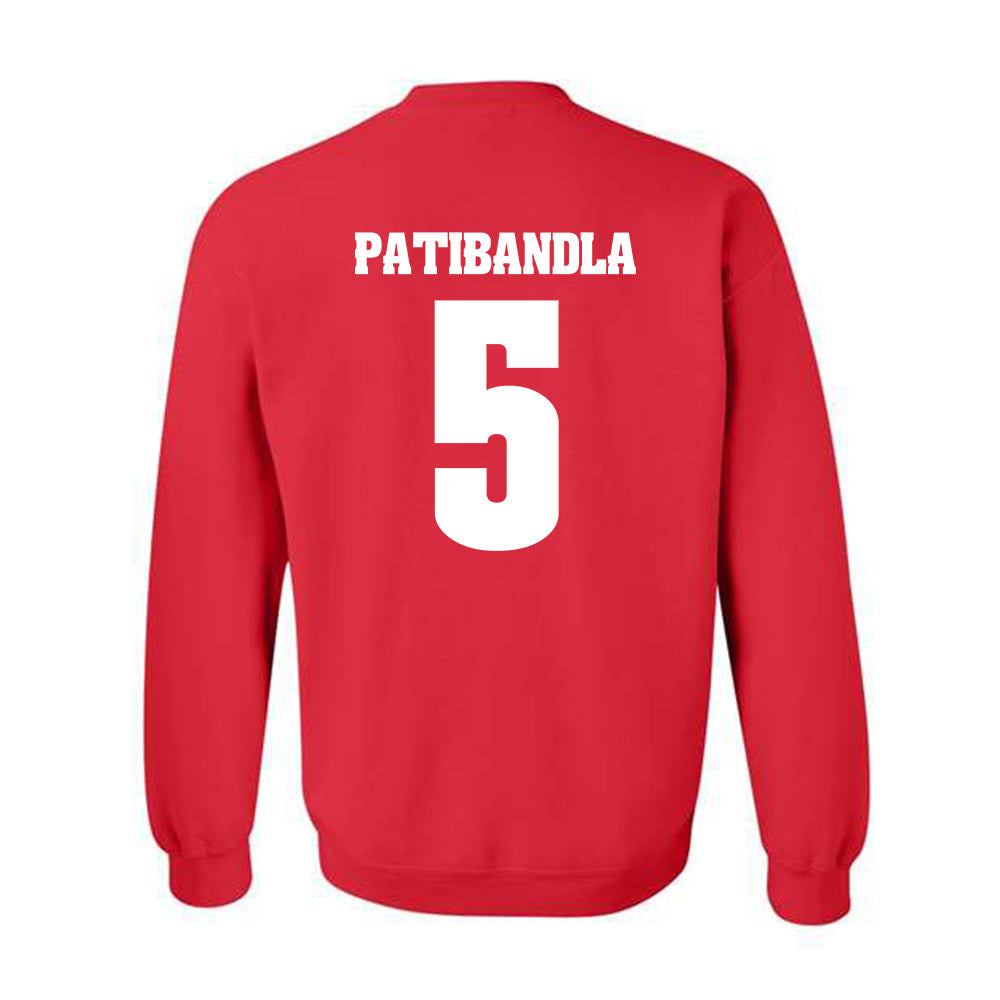 Wisconsin - NCAA Women's Basketball : Leena Patibandla - Classic Shersey Crewneck Sweatshirt-1