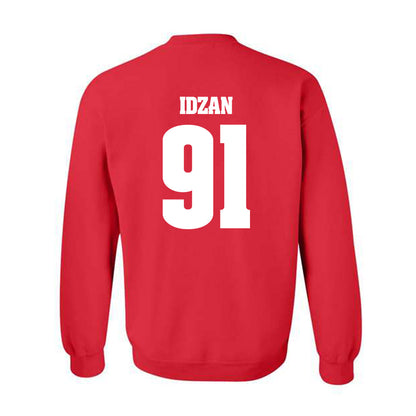 Wisconsin - NCAA Men's Ice Hockey : Bruno Idzan - Classic Shersey Crewneck Sweatshirt-1